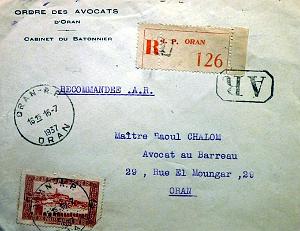 Oran enveloppes pub 681